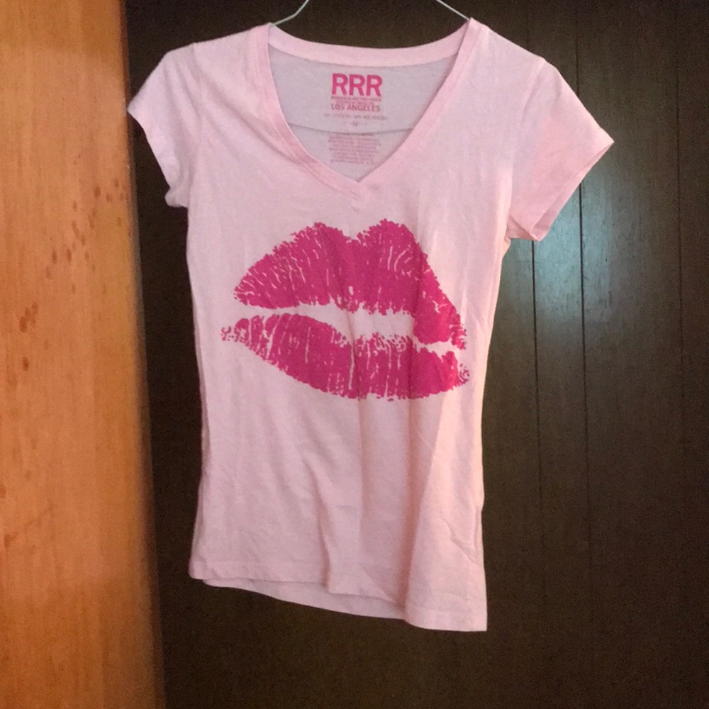 Kiss print t shirt
